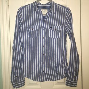 Abercrombie & Fitch long sleeve button down shirt.